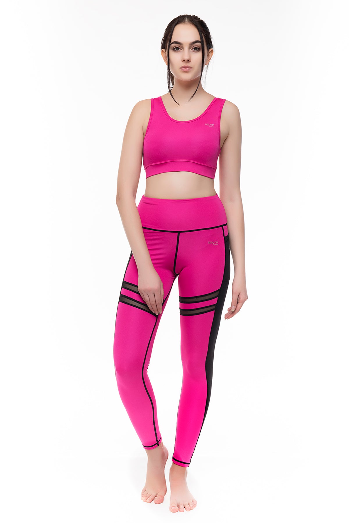 Ephesus Design Pink & Mesh Active Sportswear for Women